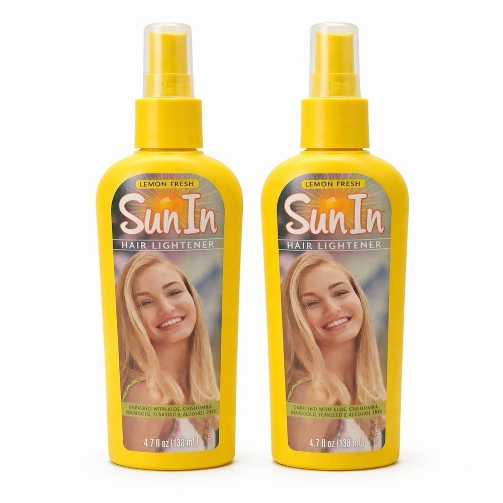 NEW Sun-In Hair Lightener,‎ Lemon Fresh 4.7 fl oz  Lot of 2